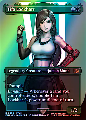 final fantasy mtg tifa 10 Most Expensive x Magic: The Gathering Cards there is an additional combat phase after this phase MTG already delivers on the