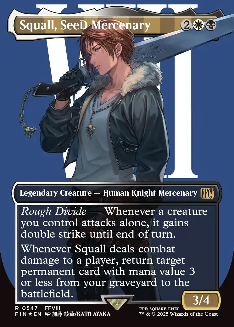 Final Fantasy Commander Decks Variants Foil: Tifa, Martial