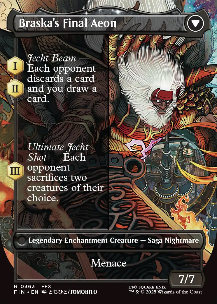 Final Fantasy Variants Foil: Jecht, Reluctant Guardian (0363