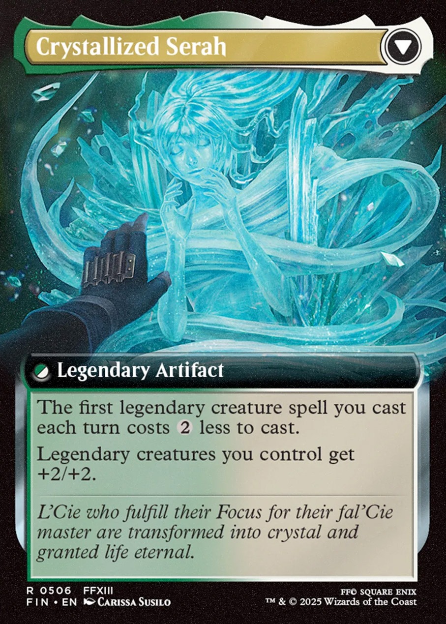 セラ・ファロン 拡張 Foil MTG FF FOIL】【英】セラ・ファロン/Serah Farron[多色R]【FIN】[拡張