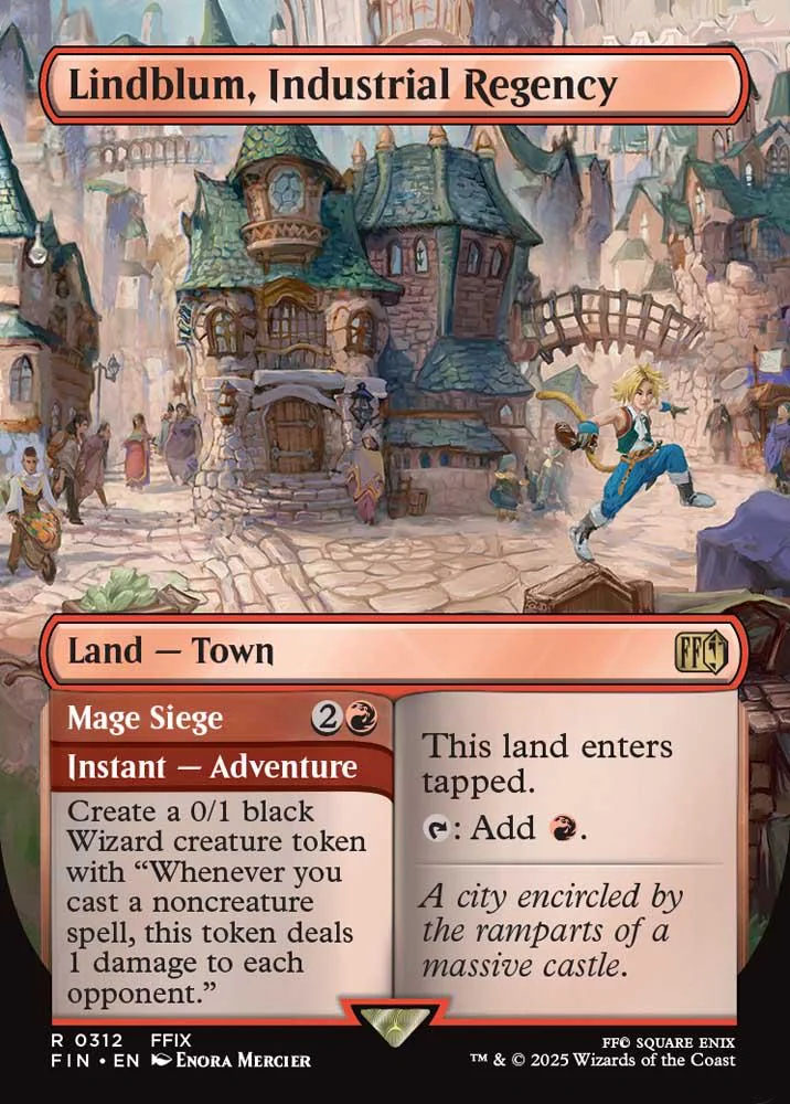 Final Fantasy Variants Foil: Lindblum, Industrial Regency (0312