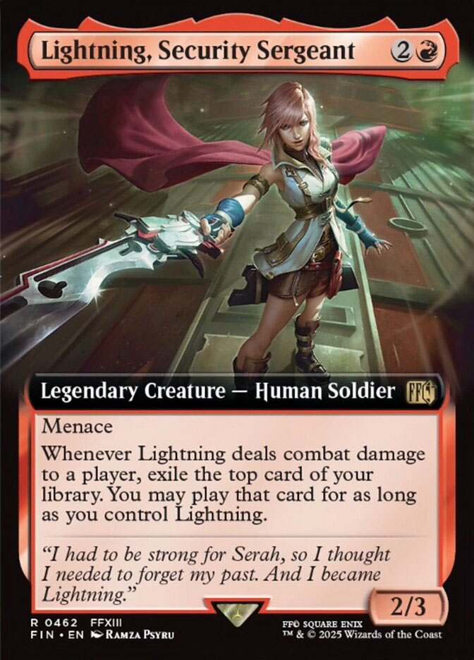 Foil 孤高の戦士ライトニングLightning, Lone Commando Isshin, Two
