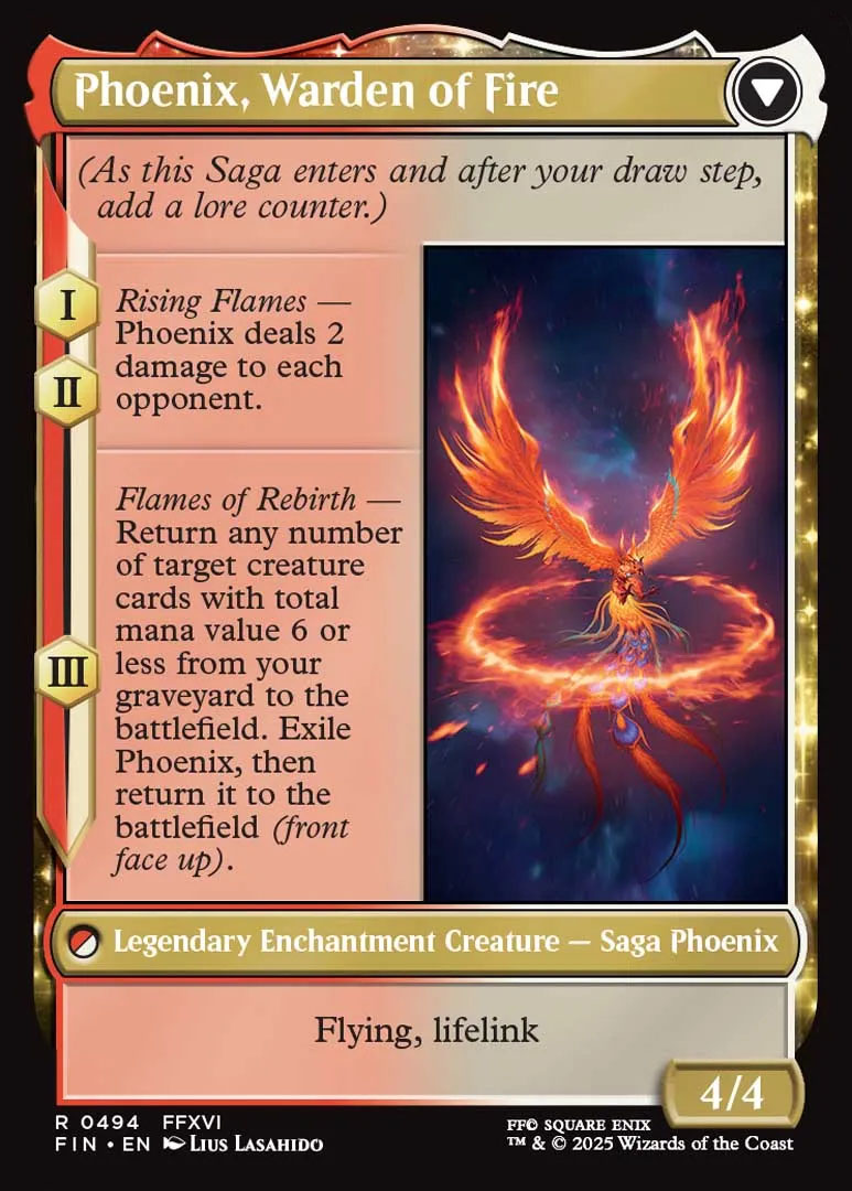 Final Fantasy Variants Foil: Joshua, Phoenix's Dominant (0494