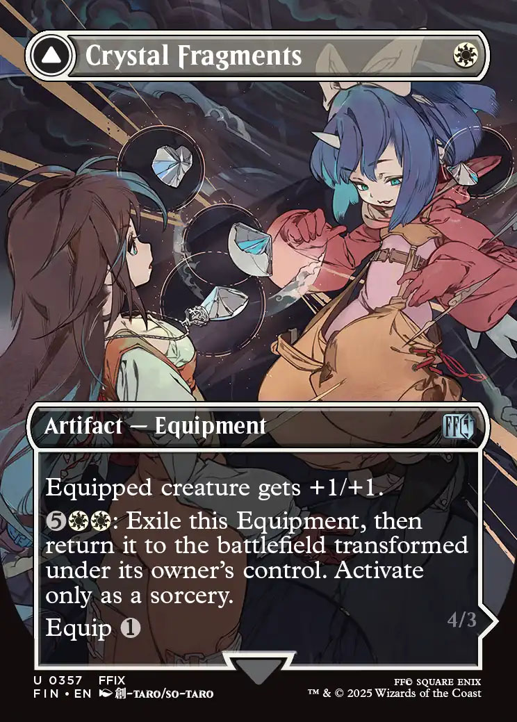 Final Fantasy Variants Foil: Summon: Shiva (0362 - Borderless)