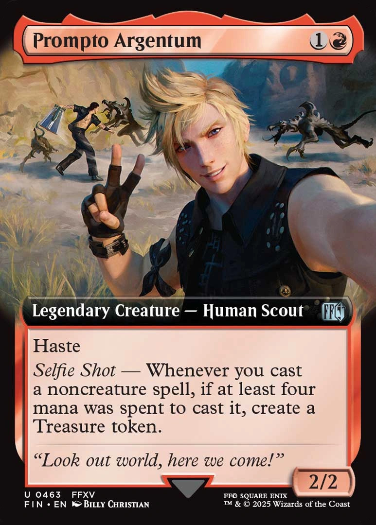Final Fantasy Variants Foil: Seifer Almasy (0466 - Extended Art)