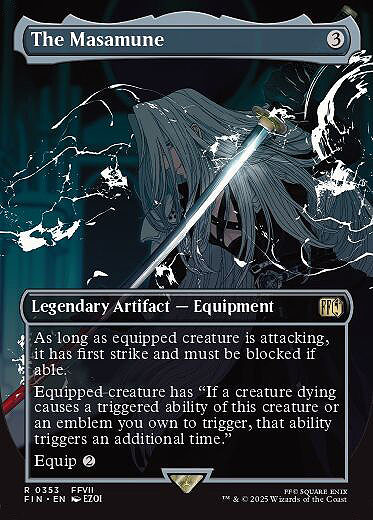 Final Fantasy Variants Foil: The Masamune (0353 - Borderless)