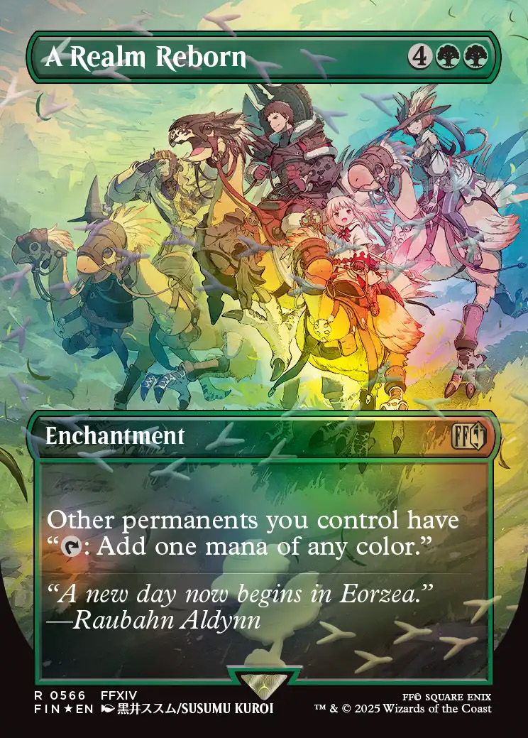 Final Fantasy Commander Decks Variants Foil: Emet-Selch of the