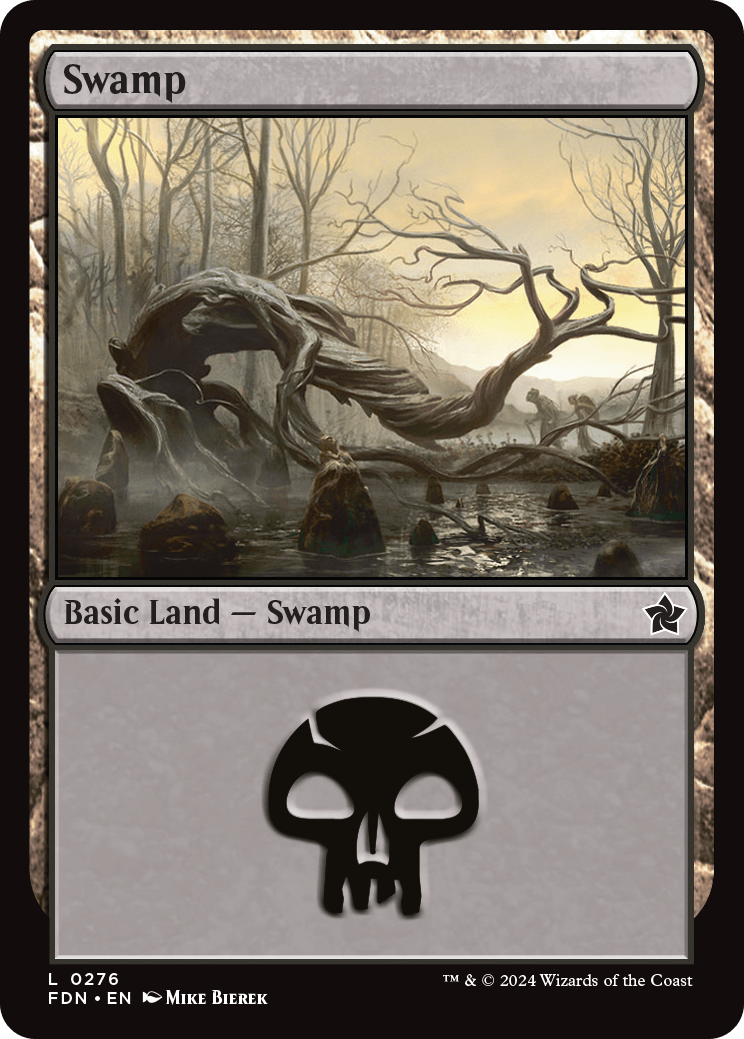 Swamp | Foundations Foil | Standard | Card Kingdom