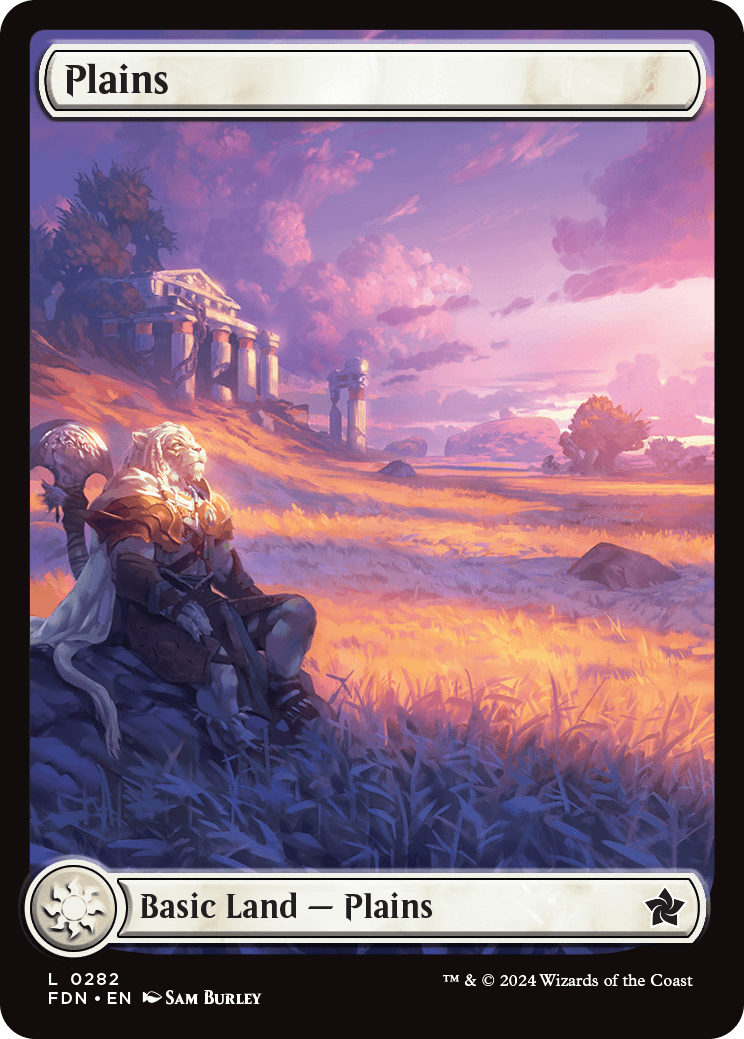 MtG Foundations Common Plains #282