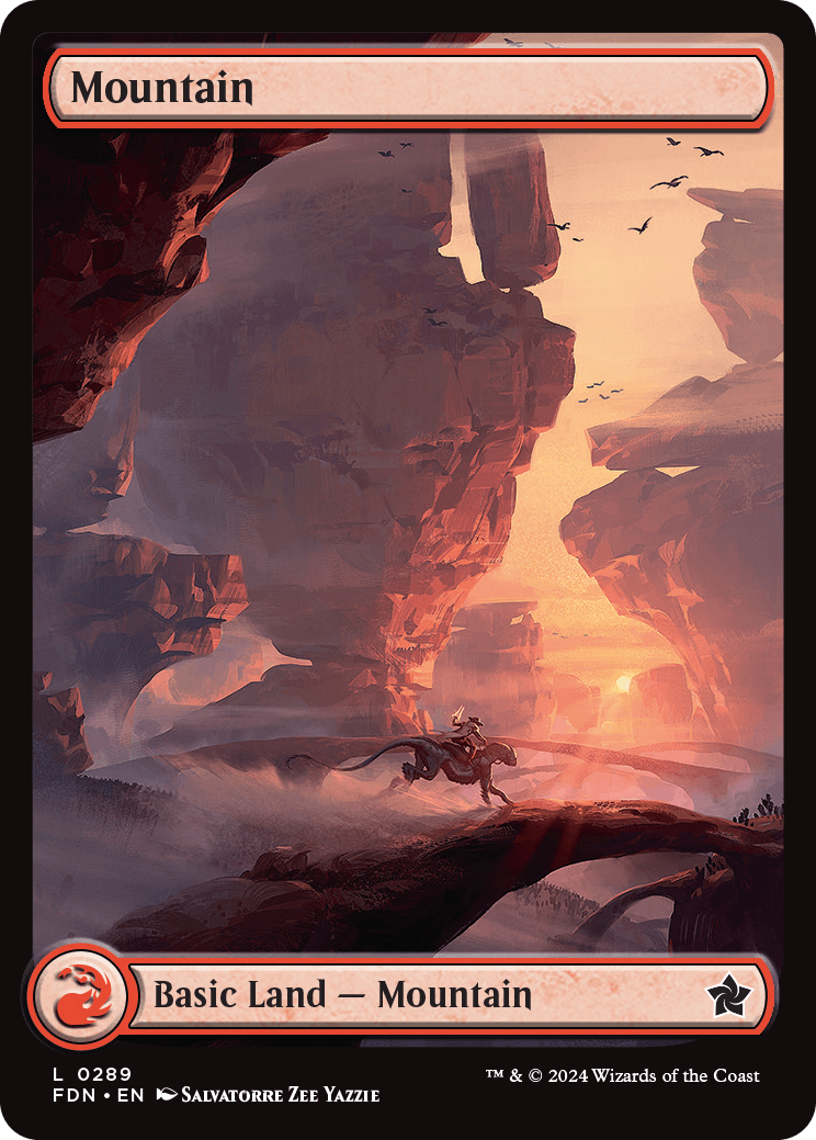 foundations mtg card kingdom Magic the Gathering Foundations Common Mountain #289