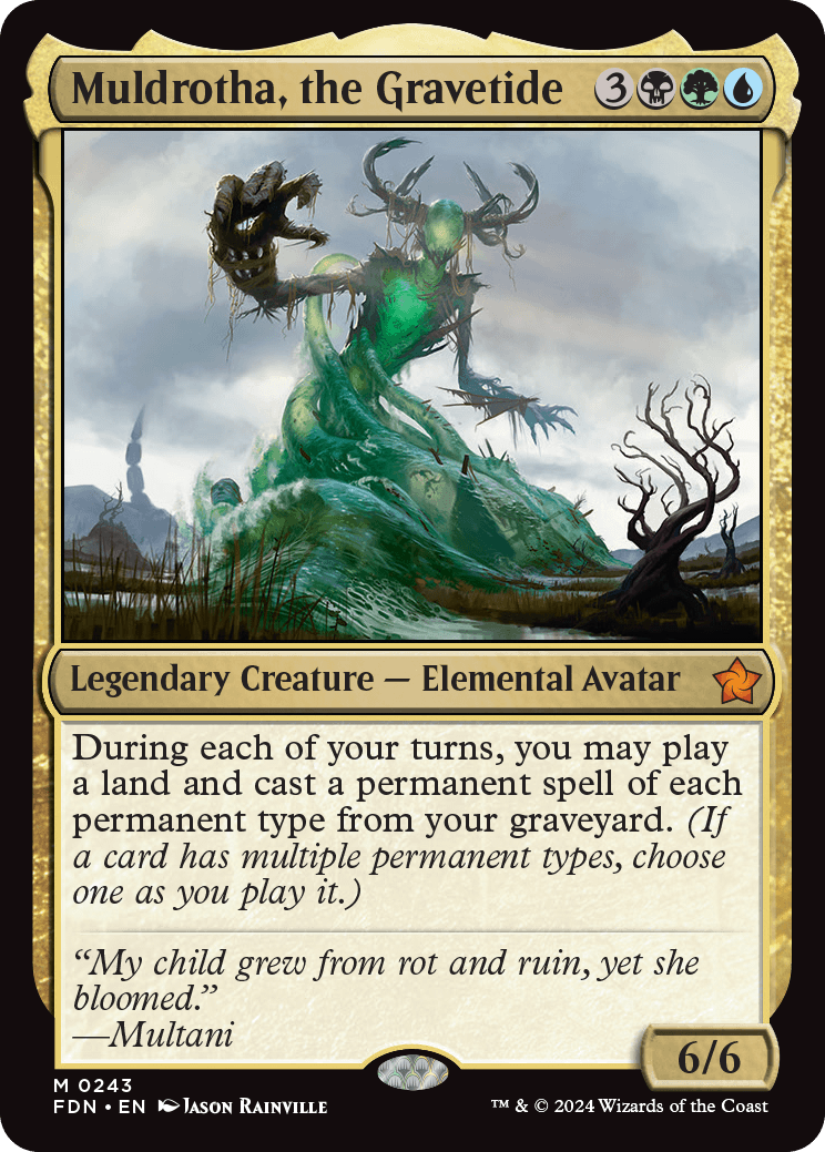 Muldrotha, the Gravetide | Foundations | Standard | Card Kingdom