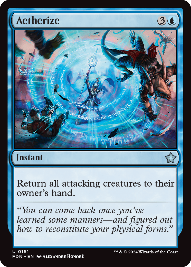Aetherize | Foundations Foil | Standard | Card Kingdom