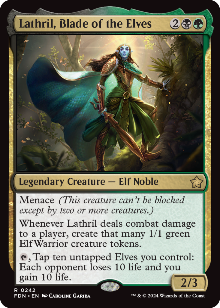 Lathril, Blade of the Elves | Promotional | Card Kingdom