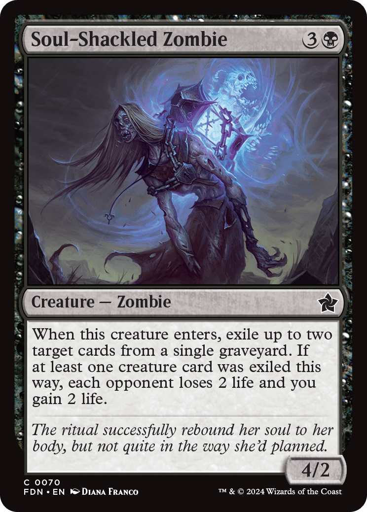 Soul-Shackled Zombie | Foundations | Standard | Card Kingdom