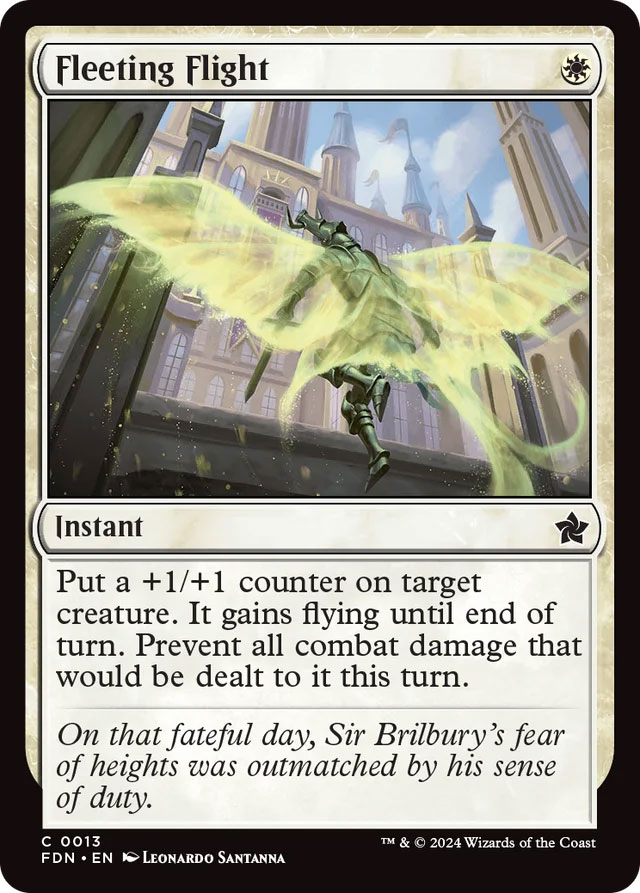 Fleeting Flight | Foundations | Standard | Card Kingdom