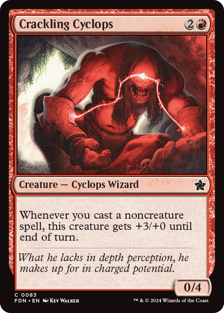 Crackling Cyclops | Foundations | Standard | Card Kingdom
