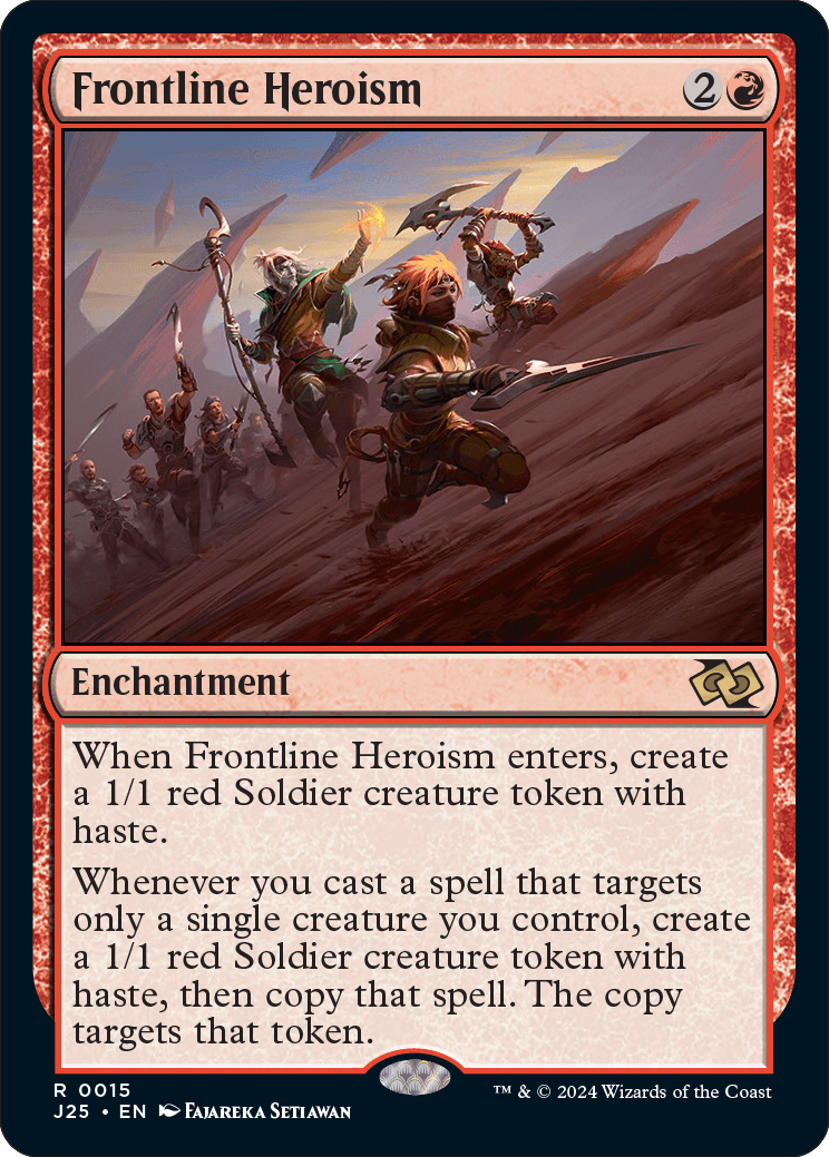 mtg jumpstart card kingdom Myr Enforcer none) element.class Frontline Heroism | Foundations Jumpstart
