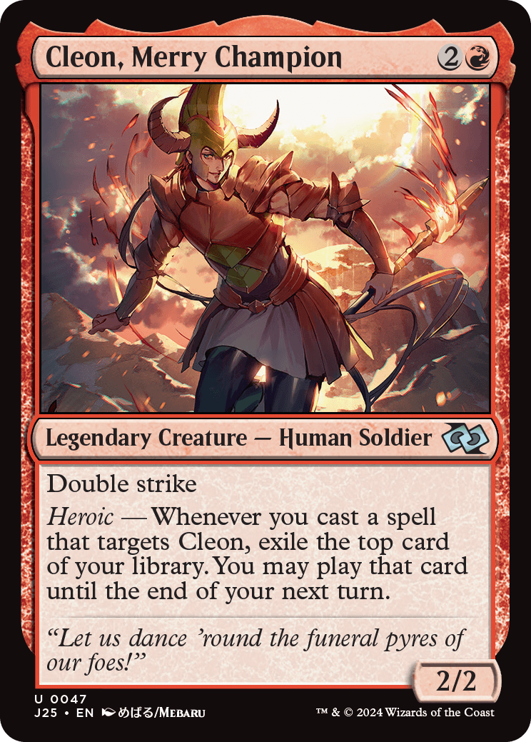 mtg foundations jumpstart best cards Jump Start Decklists you gain 1 life. Cleon, Merry Champion | Foundations