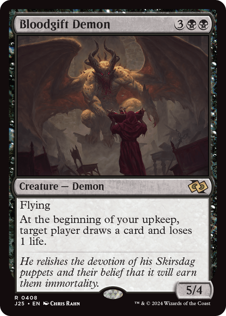 best demon card mtg Dreadfeast [Innistrad: Crimson Vow] Flying At the beginning of your upkeep The Speed Demon | Aetherdrift