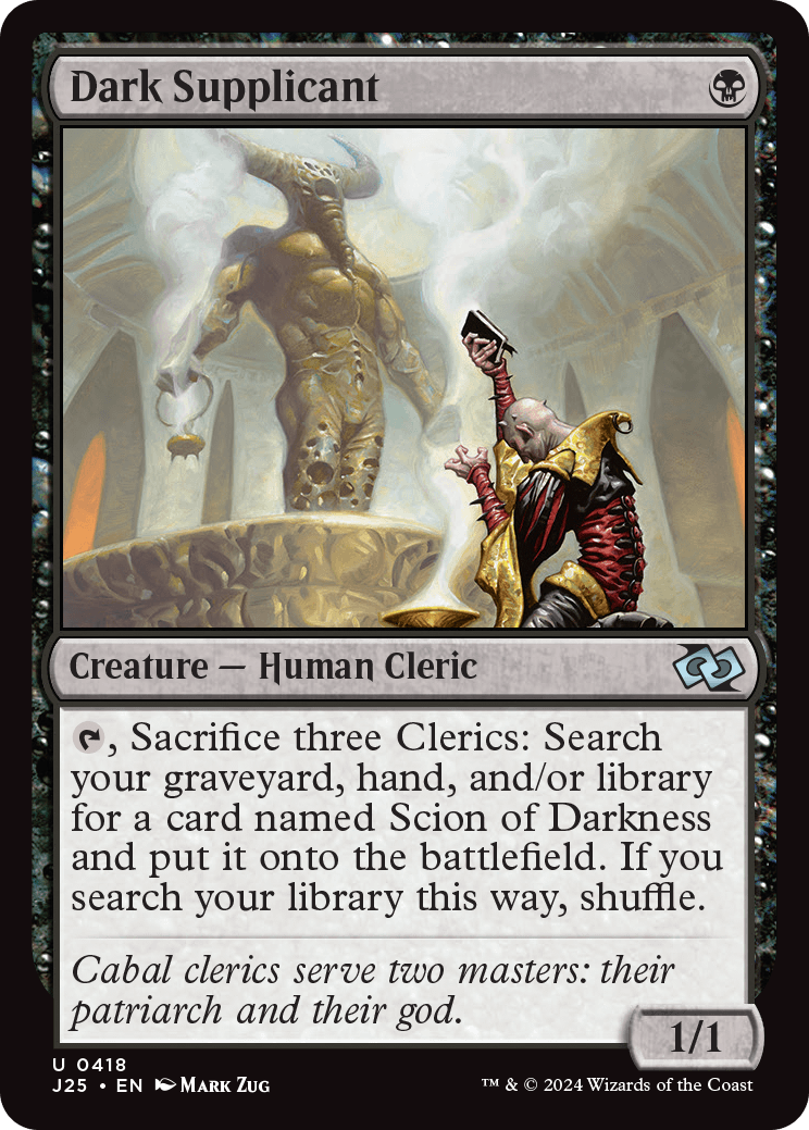 Scion of Darkness | Double Masters 2022 Foil | Card Kingdom