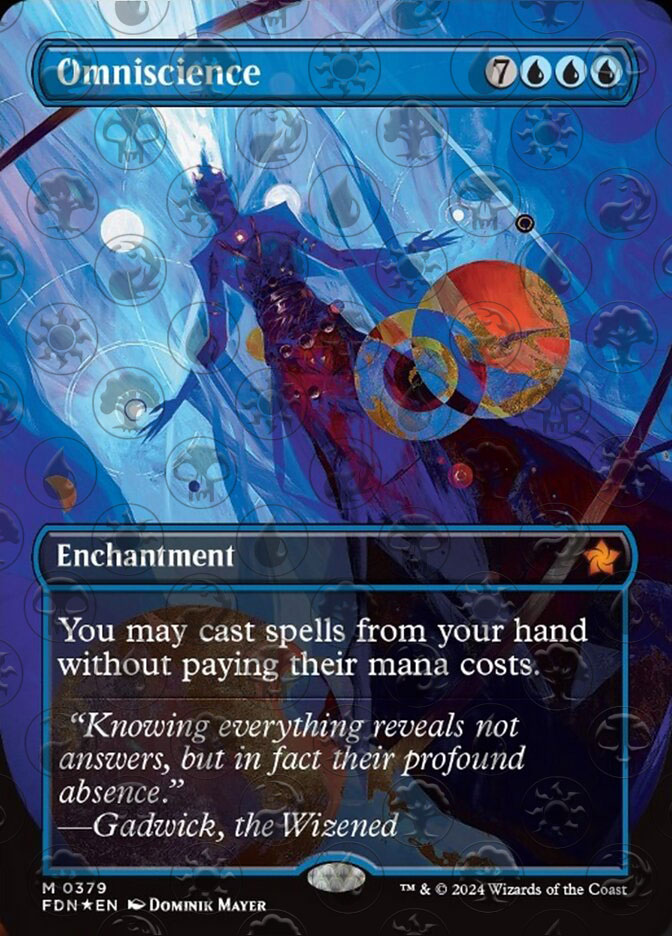 Omniscience | Wilds of Eldraine Enchanting Tales Foil | Card Kingdom
