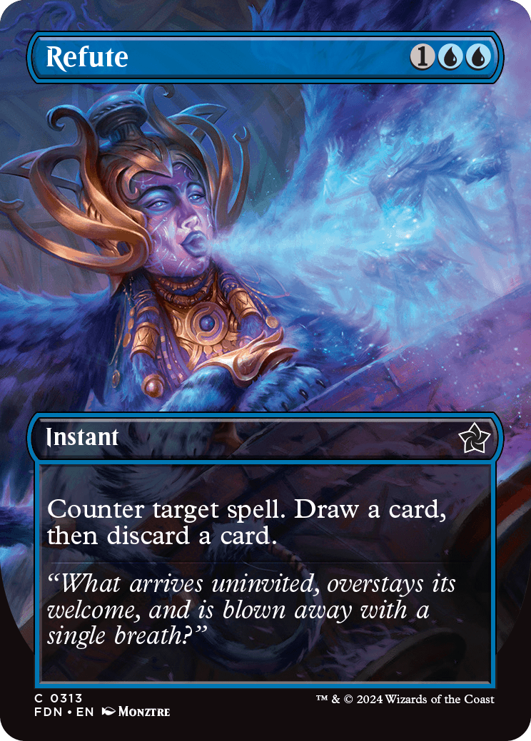 Refute | Foundations Variants | Standard | Card Kingdom