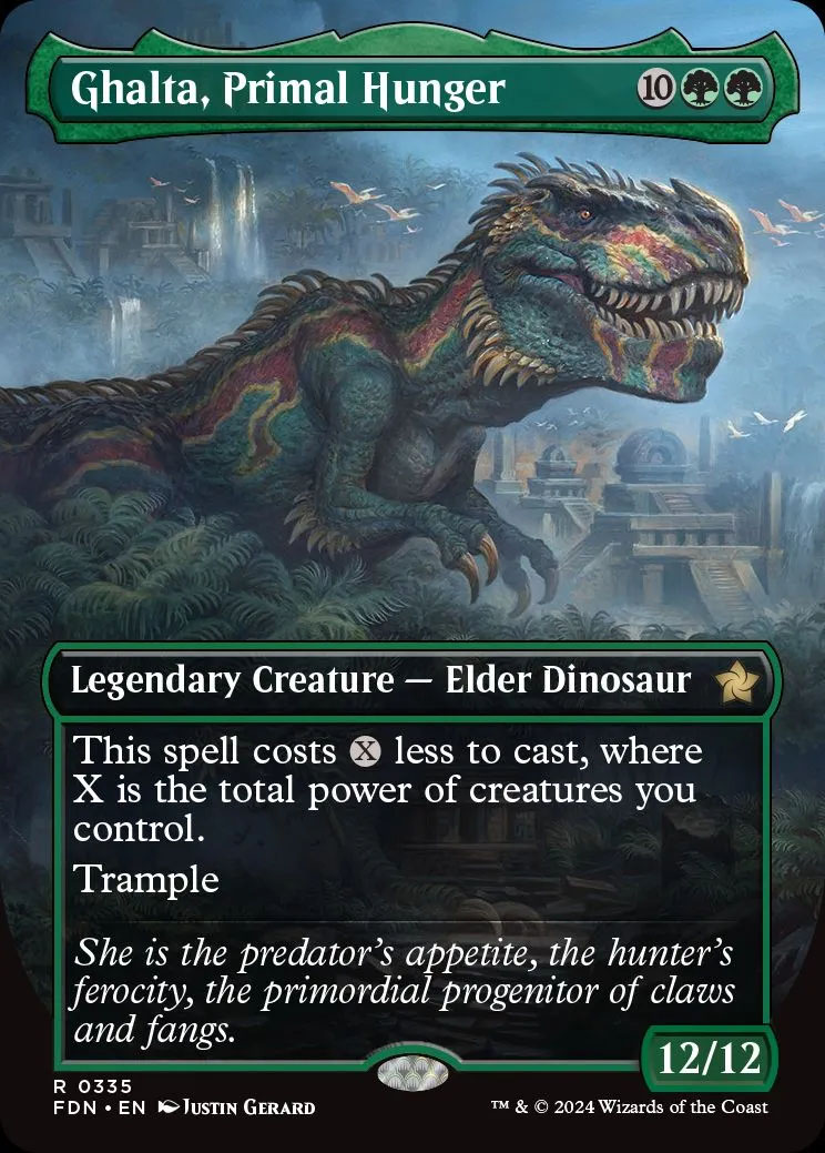 Ghalta, Stampede Tyrant | The Lost Caverns of Ixalan Variants