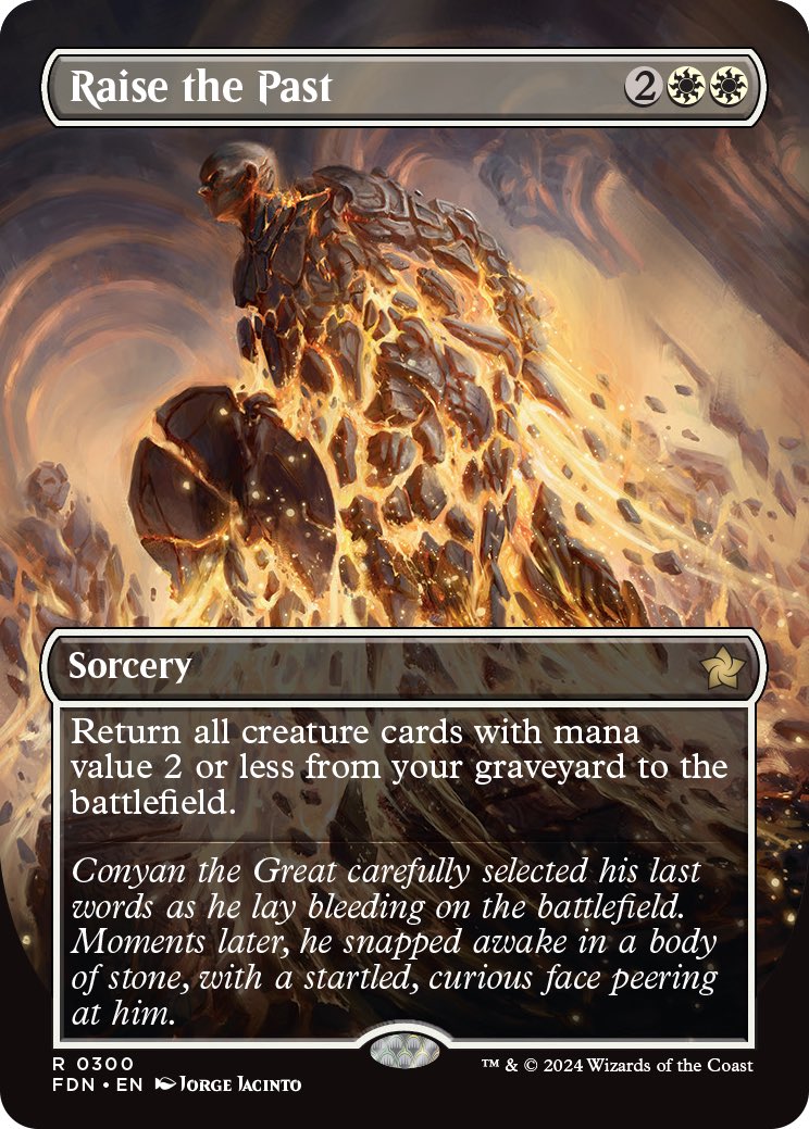 mtg foundations borderless cards MtG Foundations Rare Curator of Destinies #305 [Borderless]