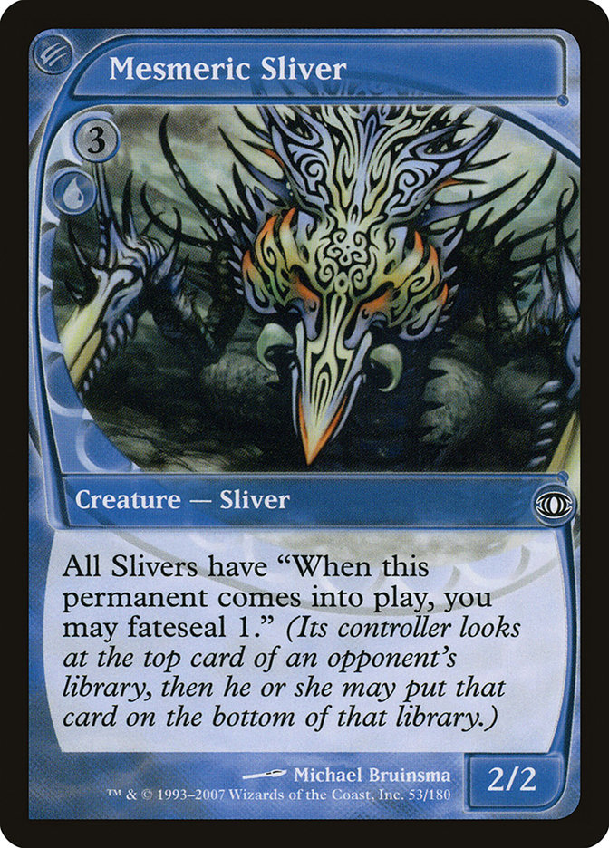 new sliver card mtg Bladeback [Modern Horizons] All Sliver creatures get +1/+1 for each other Sliver on the battlefield. MTG Commander Masters reveals new