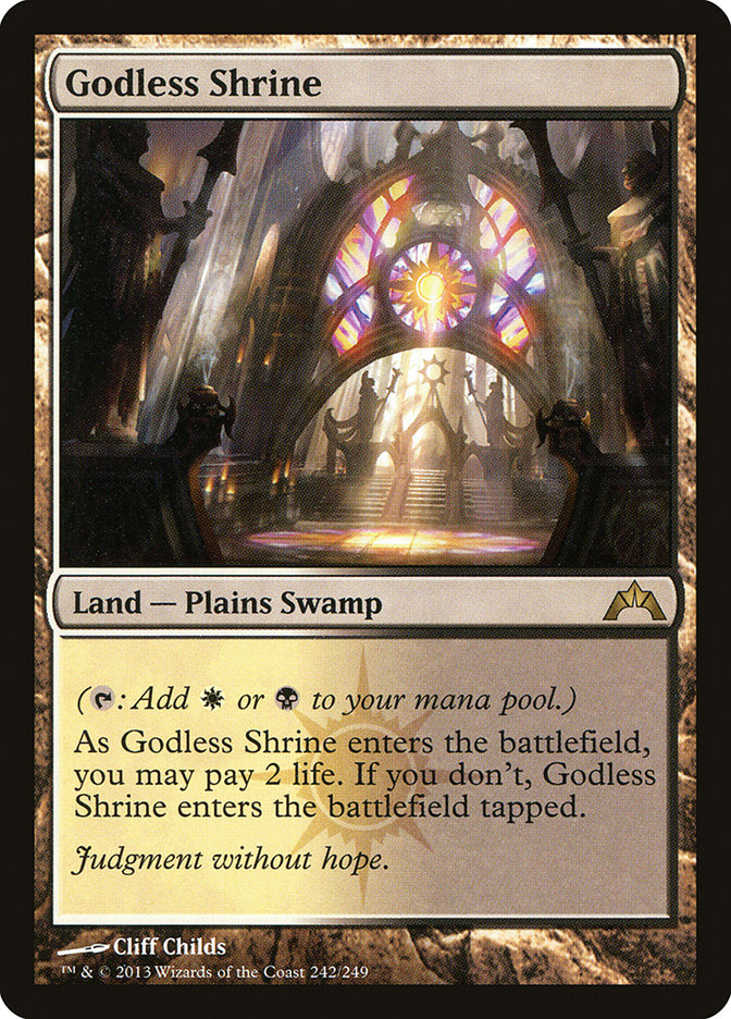 Godless Shrine | Gatecrash Foil | Modern | Card Kingdom