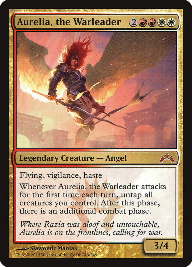 Aurelia, the Warleader | Gatecrash Foil | Modern | Card Kingdom