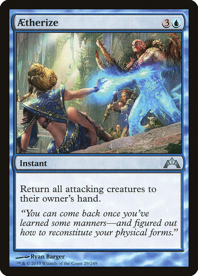 Aetherize | Gatecrash Foil | Modern | Card Kingdom