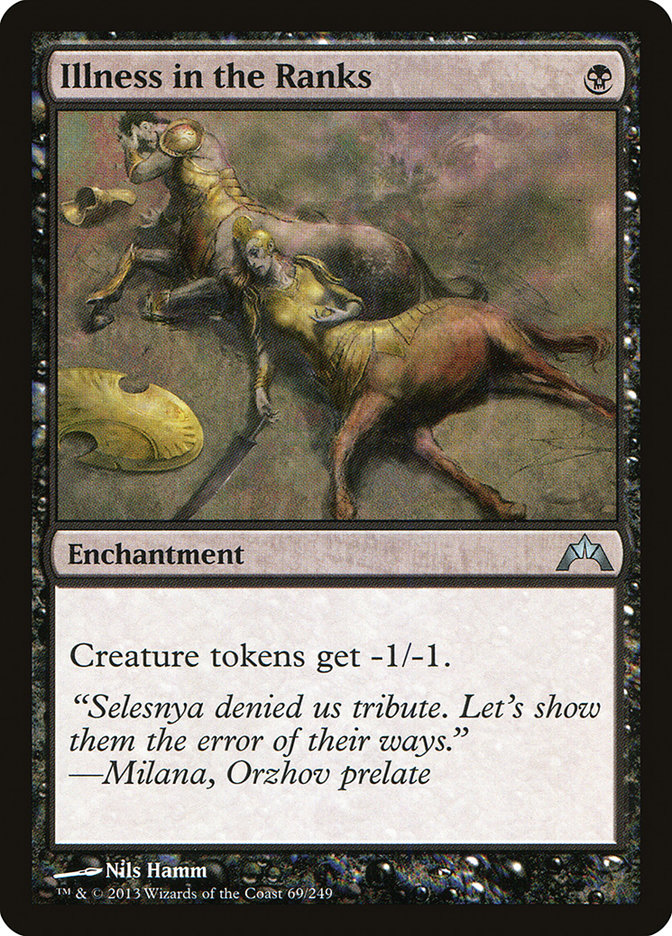 Illness in the Ranks | Gatecrash | Modern | Card Kingdom