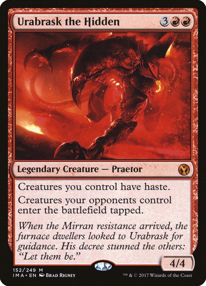 mtg iconic masters best cards Mtg Iconic Masters Urabrask the Hidden
