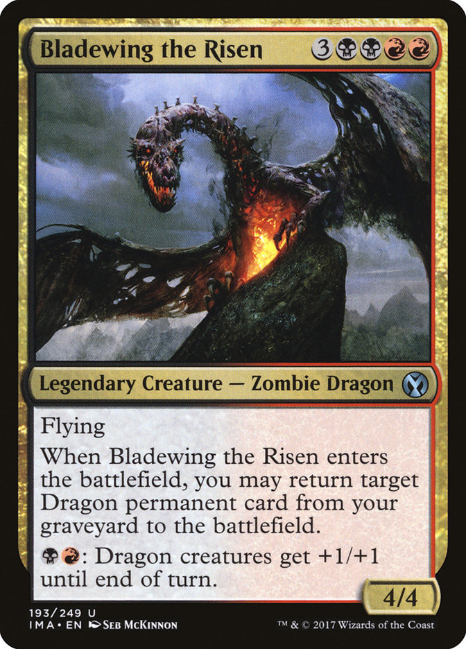 mtg iconic masters best cards Bladewing the Risen | Iconic Masters