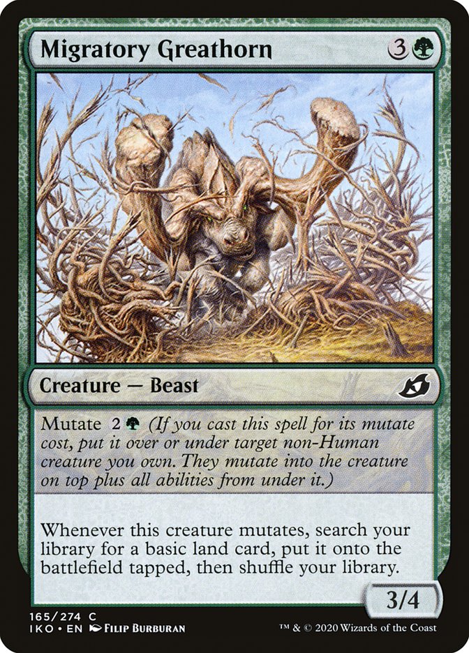 Migratory Greathorn | Ikoria: Lair of Behemoths Foil | Modern | Card Kingdom