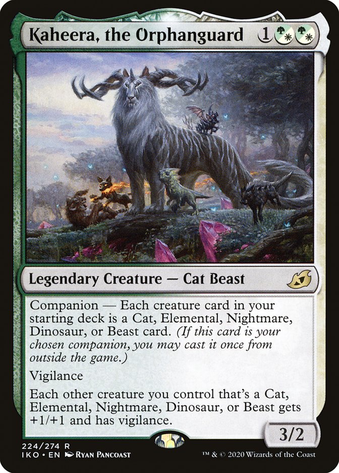 Kaheera, the Orphanguard (Promo Pack) [Ikoria: Lair of Behemoths Promos] Near Mint