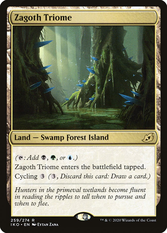 Zagoth Triome | Ikoria: Lair of Behemoths Foil | Modern | Card Kingdom