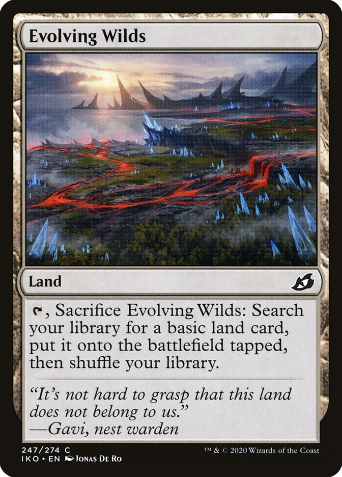 Evolving Wilds | Ikoria: Lair of Behemoths | Modern | Card Kingdom
