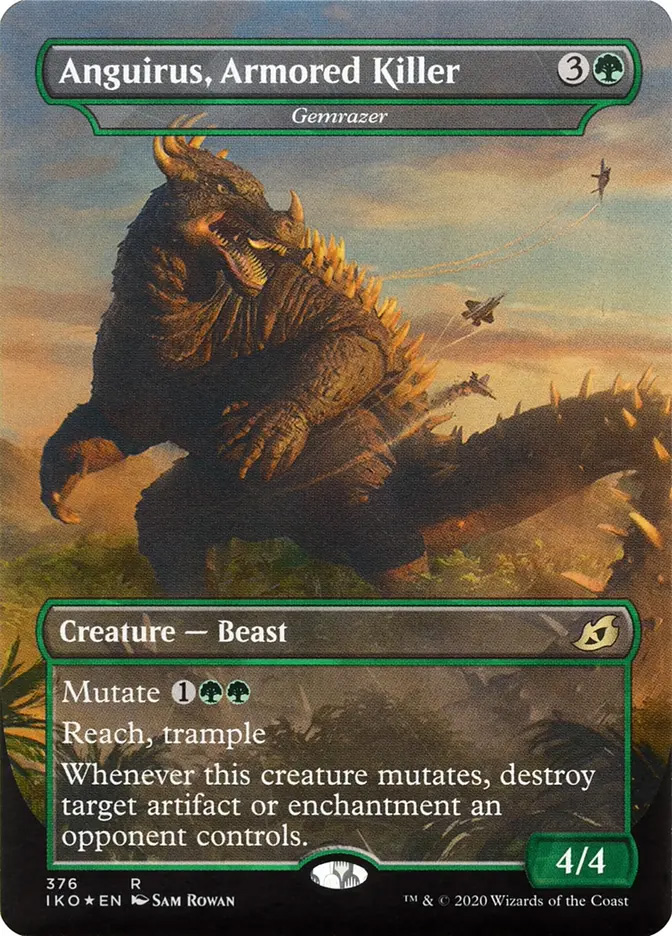 gigan mtg card Gyruda, Doom of Depths you may cast it once from outside the game.) _# When Gyruda enters the battlefield Gigan (1973) (EBP02-042+) - Booster