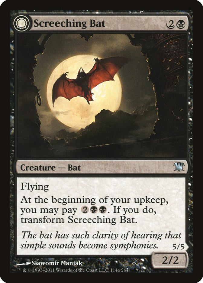 mtg bat cards Bat Token (1/1) by Friedrich Specht main image 0