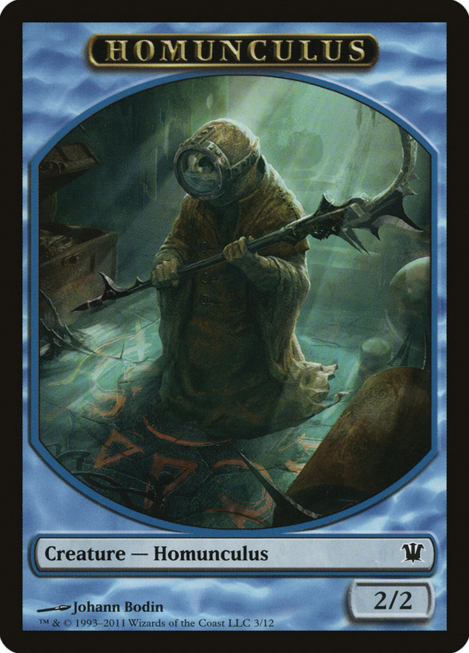 homunculus cards mtg Magic The Gathering - Furtive (064/297) Court Homunculus gets +1/+1 as long as you control another artifact. Homunculus Token | Innistrad |