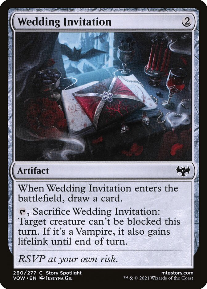 mtg wedding ring commander deck Wedding Ring (VOC-032) by Crimson Vow Commander LP