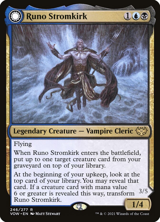 Runo Stromkirk | Innistrad: Crimson Vow | Standard | Card Kingdom