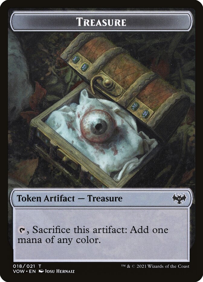 Treasure Token | Adventures in the Forgotten Realms Foil | Pioneer