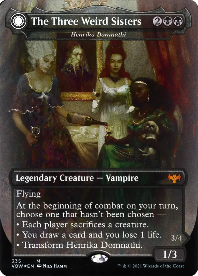 mtg dracula cards list Henrika Domnathi (borderless) Whenever you create a Blood token art:bram-stokers-dracula · Scryfall Magic: The