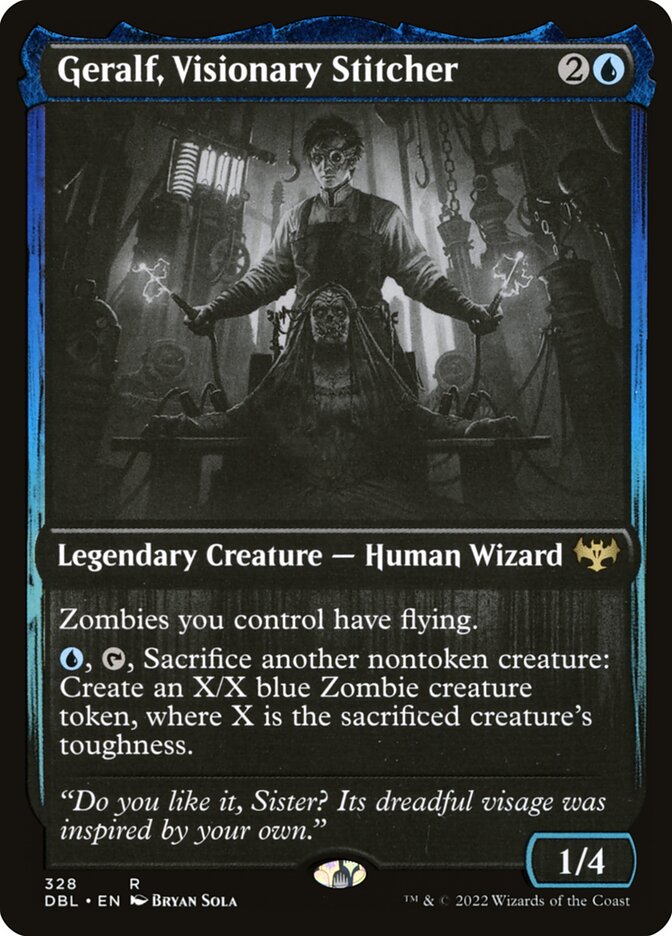 mtg innistrad double feature card list Geralf, Visionary Stitcher | Innistrad: Double Feature | Standard