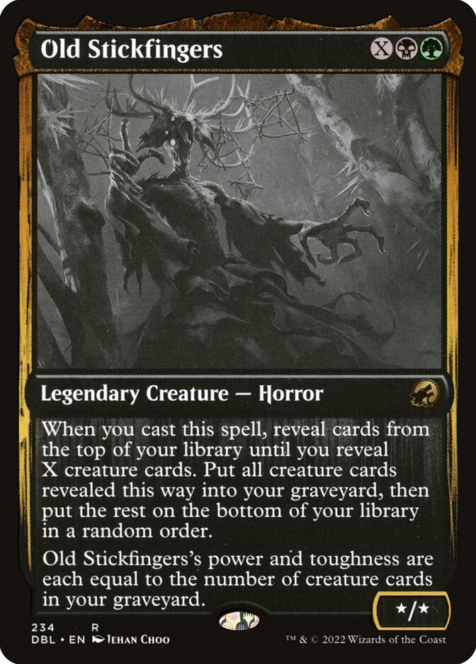 Old Stickfingers | Innistrad: Double Feature Foil | Standard | Card Kingdom