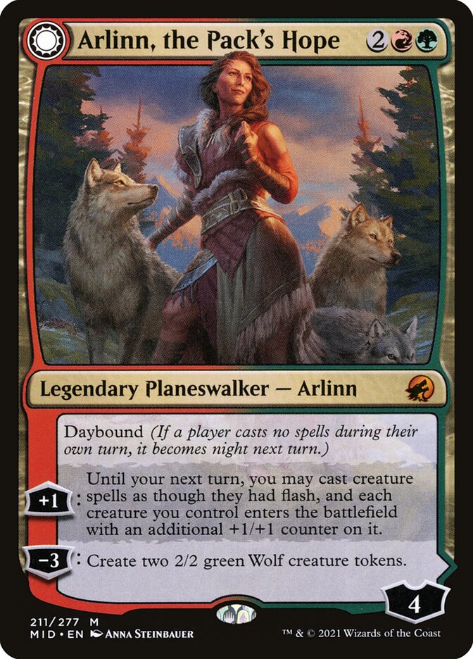 Arlinn, the Pack's Hope | Innistrad: Midnight Hunt Foil | Standard | Card  Kingdom