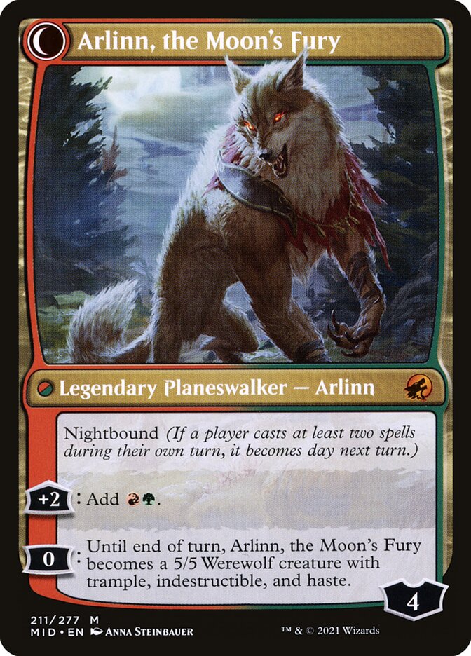 Arlinn, the Pack's Hope | Innistrad: Midnight Hunt Foil | Standard | Card  Kingdom